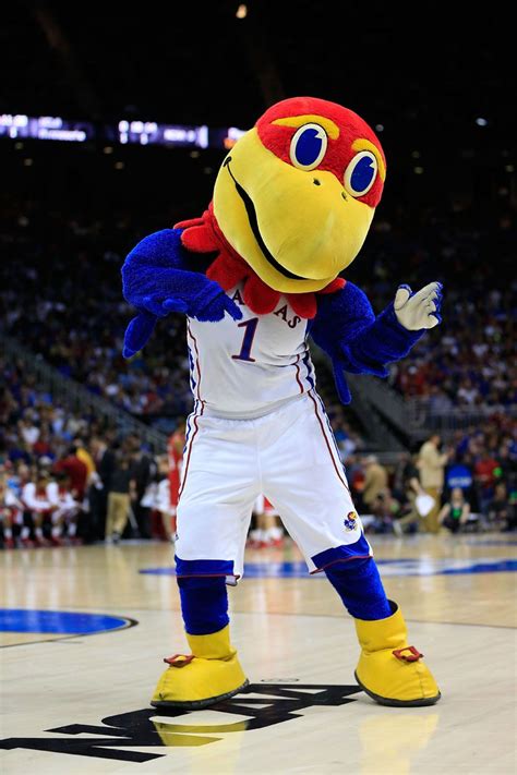 Kansas mascot basketball - Teams. Scores. Schedule. Standings. Stats. Rankings. More. From Alabama to Fairleigh Dickinson, your in-depth guide to every team in the 2023 NCAA men's college basketball tournament.
